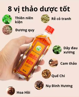 Dầu xoa bóp dược liệu mộc sơn