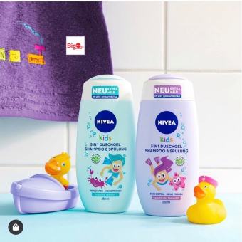 SỮA TẮM GỘI NIVEA KIDS 3in 1 CHO BÉ [ Hàng Đức]