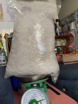 1kg bánh tráng mỏng cắt sợi dùng đễ trộn