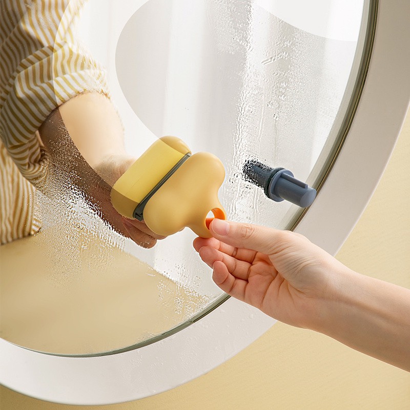 Dụng Cụ Lau Kính Hai Trong Một Hình Chữ T Nhỏ Gọn Tiện Dụng/ Dụng Cụ Lau Chùi Kính Cửa Sổ Hình Chữ T Tiện Dụng