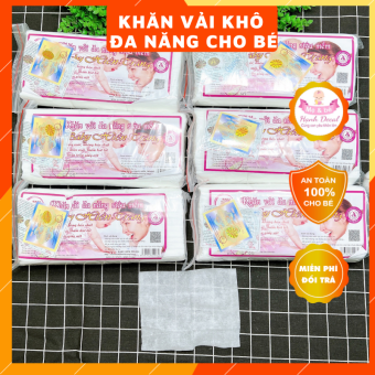 Khăn vải khô đa năng baby hiền trang gói 230g