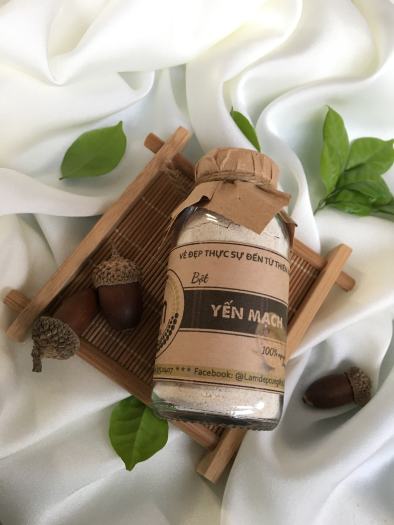 Bột Yến Mạch thiên nhiên đắp mặt nạ nguyên chất 100ml (70g)