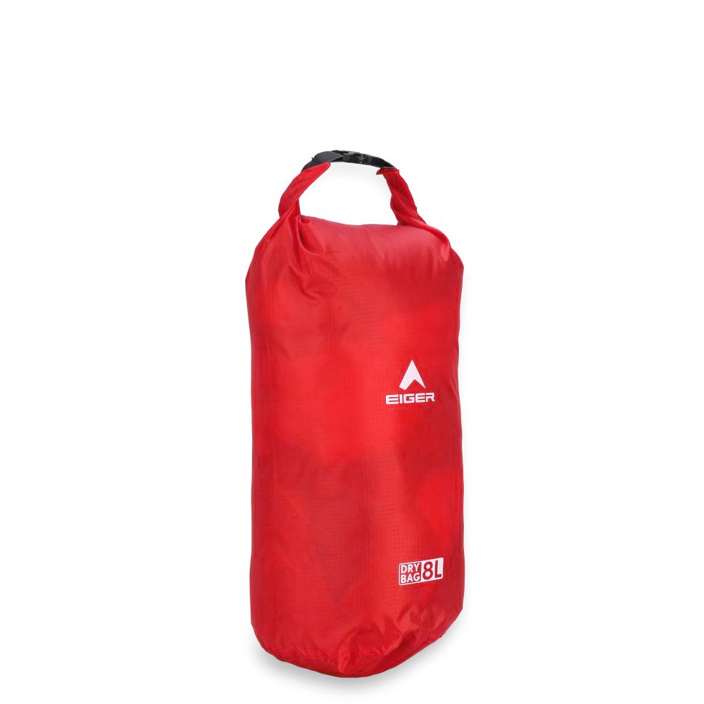 910003443 DRY BAG 8L (ROUND) - RED