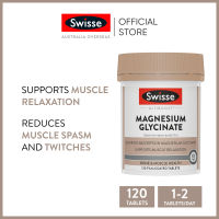 Swisse Ultiboost Magnesium Glycinate 120 Tablets(EXP:04 2028)