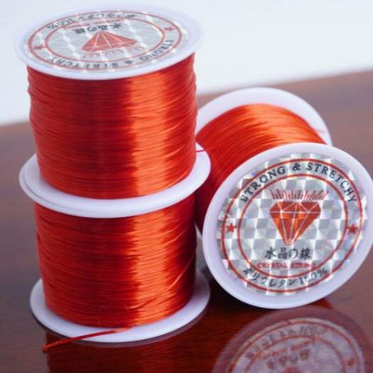 Cuộn dây xỏ chuỗi hạt sợi tơ siêu bền, cước xâu chuỗi hạt - Nhiều màu sắc