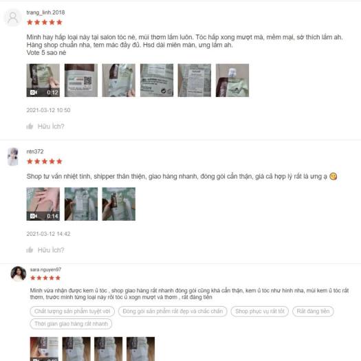 Ủ TÓC COLLAGEN BỊCH 500ML SIÊU MỀM MƯỢT