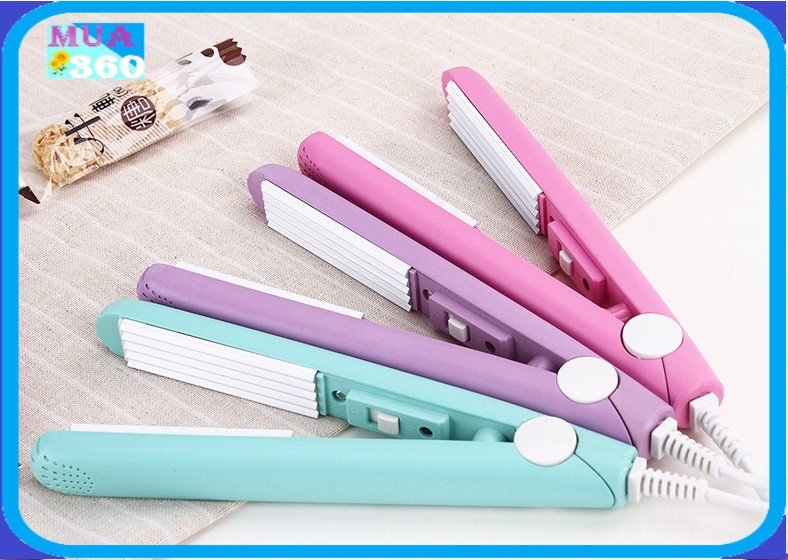 MÁY BẤM TÓC DẬP XÙ MINI CẦM TAY TIỆN LỢI - MÁY TẠO KIỂU TÓC ĐA NĂNG - BẢO HÀNH 1 THÁNG