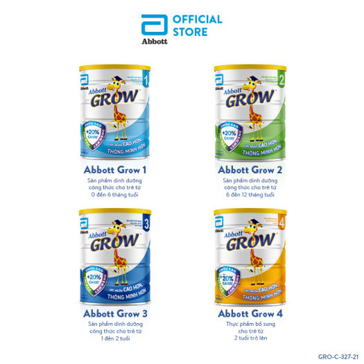 Sữa bột Abbott Grow 4 400g