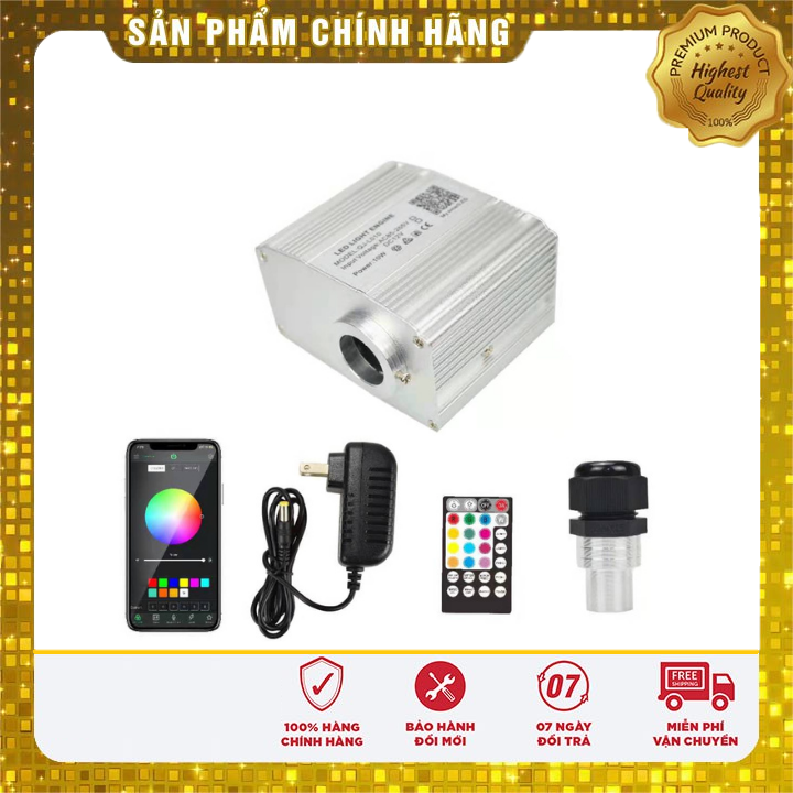 Nguồn led 10w rgb hiệu ứng đổi màu lấp lánh , điều khiển qua app điện thoại làm trần sao ô tô, trần sao nhân tạo