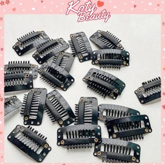 Set 5 kẹp phím bấm tóc dùng để cố định tóc, kẹp bấm tóc giả siêu chắc, siêu bền, siêu kín TG0