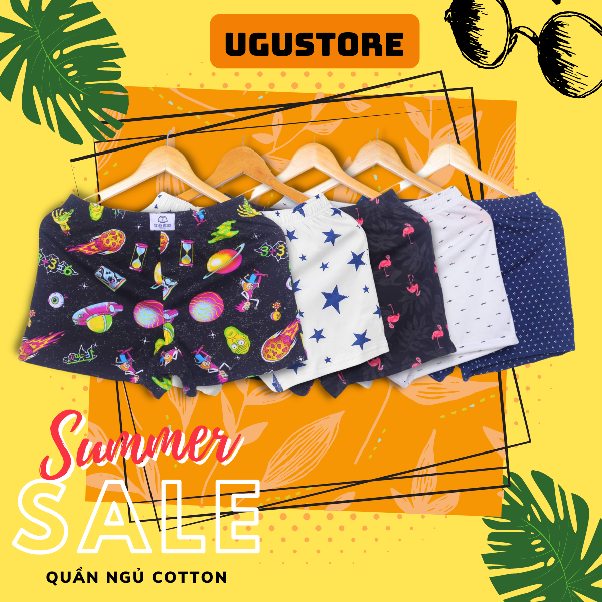 [HCM]Quần Đùi Ngủ Nam Cao Cấp 100% Cotton Mặc Ngủ Ở Nhà Rất Thoải Mái Quần Thun Mặc Nhà Nam Chất Lượng Cao Có Cỡ BIGSIZE - GIAO MẪU NGẪU NHIÊN