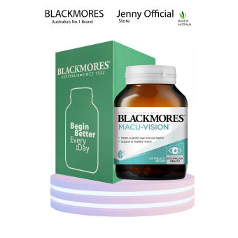 Viên uống bổ mắt Blackmores Macu-Vision 125 viên của Úc, hỗ trợ sức khỏe mắt