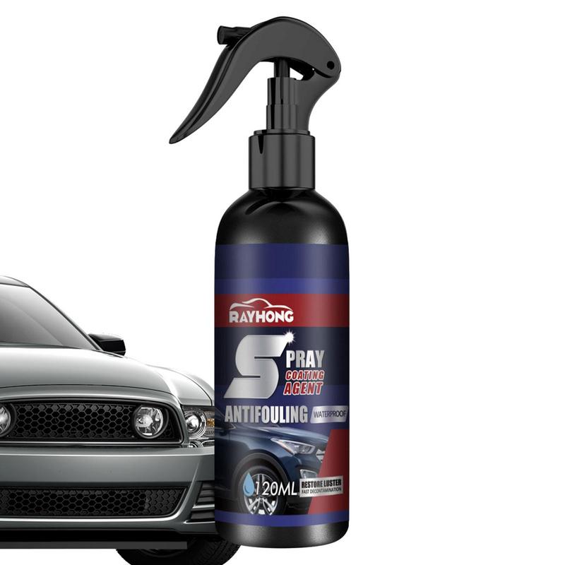 【CW】120ml Car Nano-coating Spray 3 In 1 Polish Repairing Remover Scratches Supplies Maintenance Liquid Coat Waterless Paint Care
