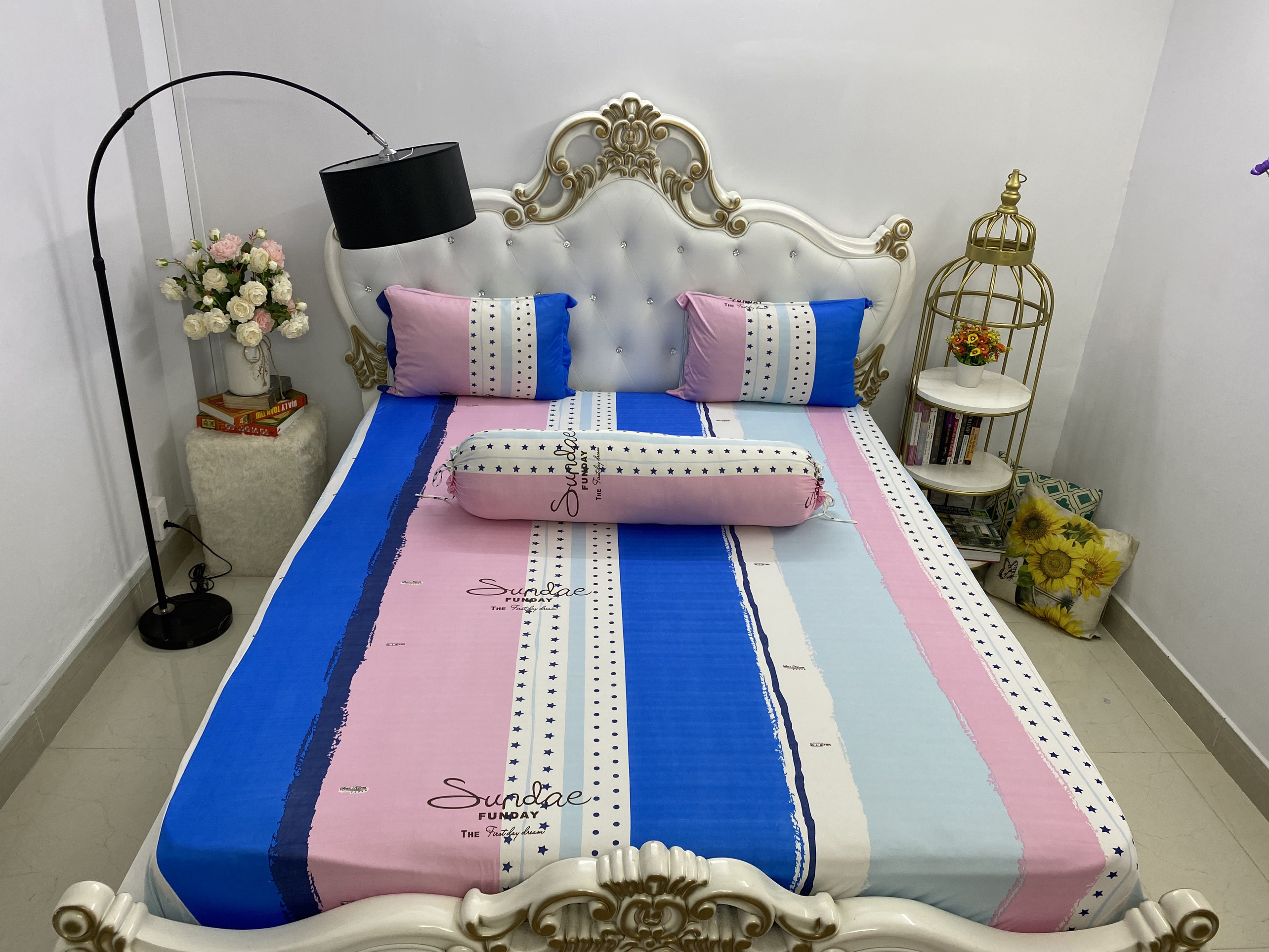 [HCM]Bộ drap thun Hàn Quốc mát lạnh {4 món} khách nhớ chọn size sản phẩm đa dạng về mẫu mã kích cỡ màu sắc chất lượng tốt đảm bảo an toàn sức khỏe người dùng