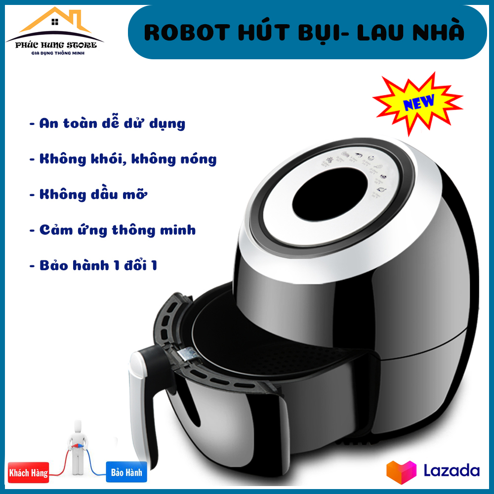 Nồi Chiên Ko Dầu, Máy Chiên Không Dầu, Nồi Chiên Không Dầu Giá Rẻ. Nồi chiên cao cấp , điều khiển bằng cơ , lòng chống dính tốt. Bảo hành 1 đổi 1 toàn quốc.