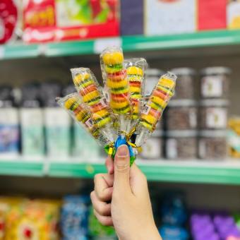 [FreeShip] Kẹo Dẻo HamBurger Que - Burger ⚡DATE MỚI NHẤT⚡