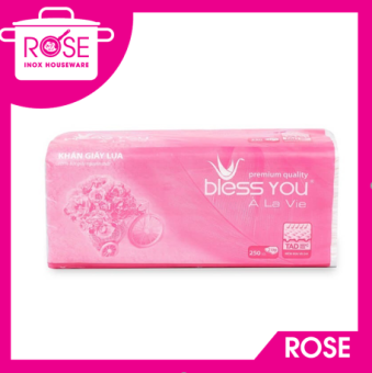 Khăn Giấy Lụa Bless You 2 Lớp Cao Cấp 250 Tờ