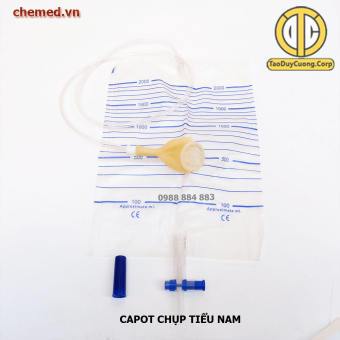 Capot chụp tiểu nam dùng hỗ trợ người bệnh