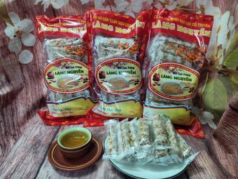 Chính hãng] [đủ cân 320g-220g] Kẹo lạc Làng Nguyễn, đặc sản Thái Bình [loại đặc biệt