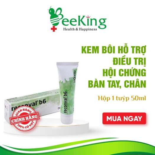 RECONVAL B6 Kem bôi da làm giảm hội chứng bàn tay bàn chân cho người điều tri ung thư Beeking BK12