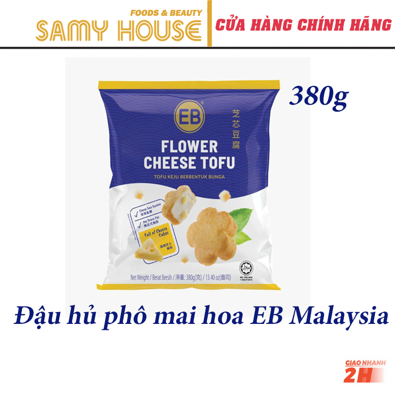 Đậu hủ phô mai hình hoa eb malaysia 380g
