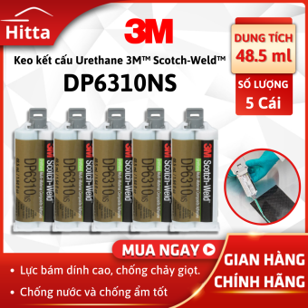Keo kết cấu Urethane 3MTM Scotch-WeldTM DP6310NS 48.5ml (5 Cái)