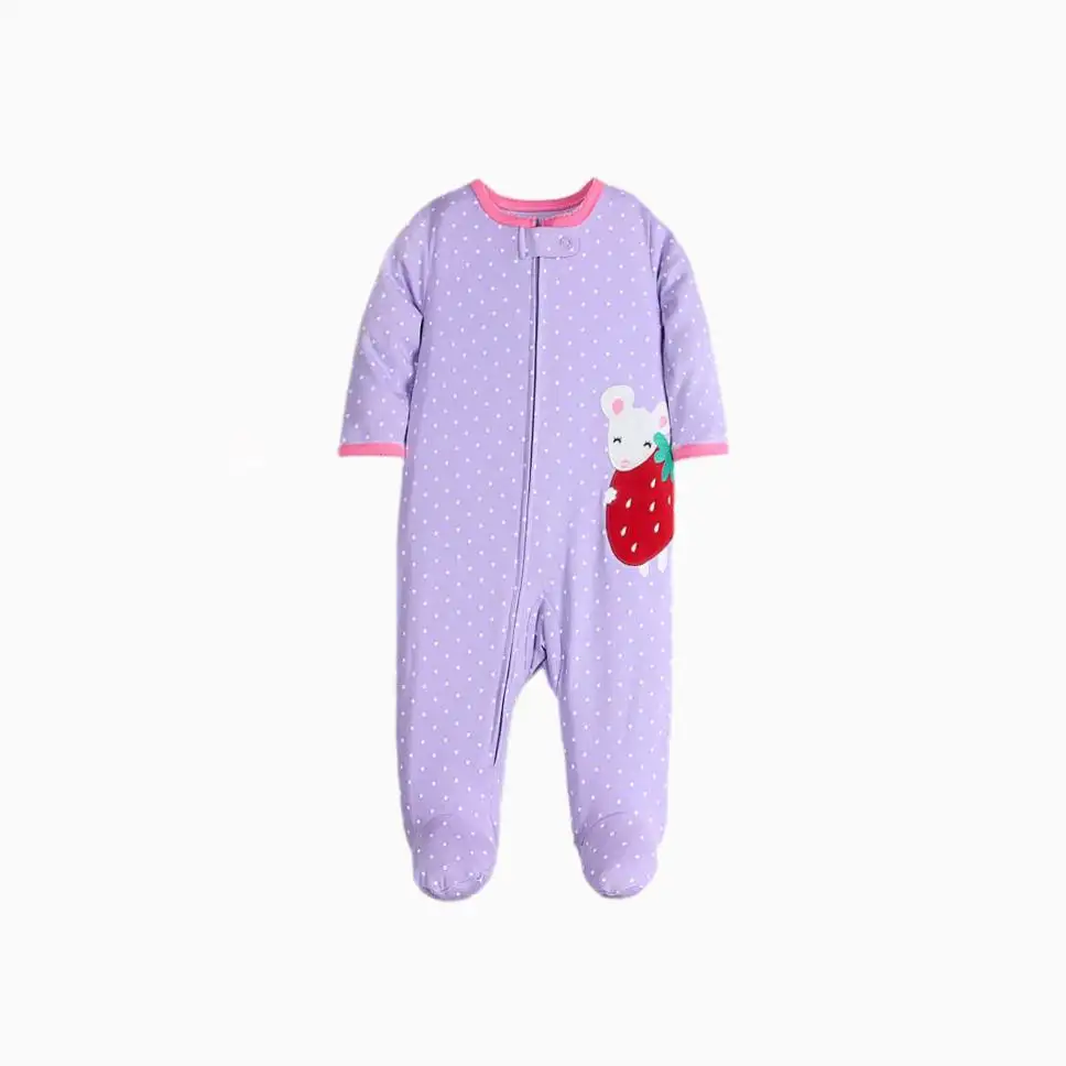 purple sleepsuit