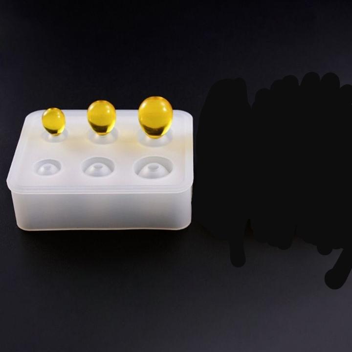 [HCM]khuôn silicone tạo hình quả trứng 3 kích cỡ.