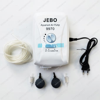 Máy sủi Tích Điện JEBO 9970 - Sủi Oxy Mini AC/DC