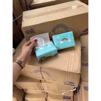 Giấy ăn cầu vồng thùng 30 gói ( 3000 tờ )