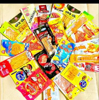 SET ĂN VẶT TUỔI THƠ 30 GÓI CAY NGON ĂN LÀ MÊ