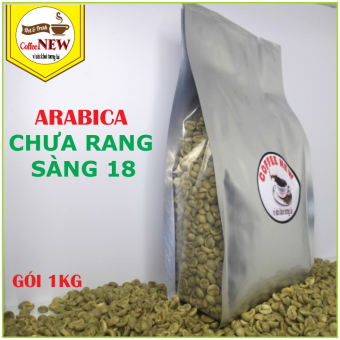 1KG Cafe nhân sống ARABICA Chưa Rang ĐẶC SẢN CẦU ĐẤT  Sàng 18 Hàng Chất Lượng Cao  Coffee New