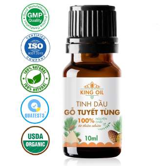 Tinh dầu gỗ Tuyết Tùng (gỗ Hoàng Đàn) nguyên chất từ thiên nhiên - KingOil
