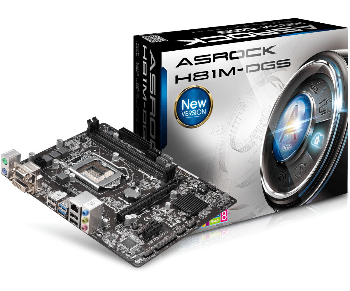 Mainboard asrock h81m-dgs