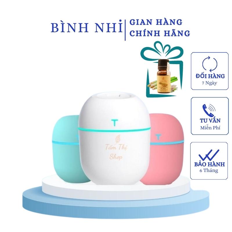 Máy Xông Tinh Dầu Mini Cho Phòng Ngủ Và Xe Hơi Máy Tỏa Hương Thơm Khử Mùi Ẩm Mốc Đuổi Côn Trùng