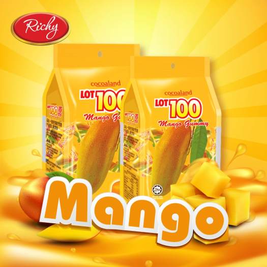 Kẹo Cocoaland LOT 100 gói 150g (Vị xoài) - Tết 2023 - nhập khẩu độc quyền tại Richy