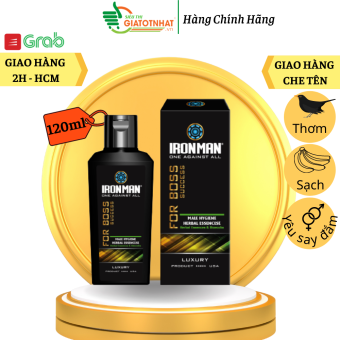 Dung dịch Vệ Sinh nam dạng gel tinh chất thảo dược vệ sinh vùng kín nam giới 120g - Thiết kế nhỏ gọndễ sử dụng
