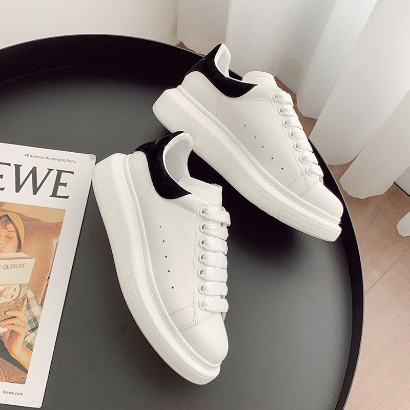 Giày sneaker mcqueen gót chữ cao cấp full size nam nữ hottrend 2022