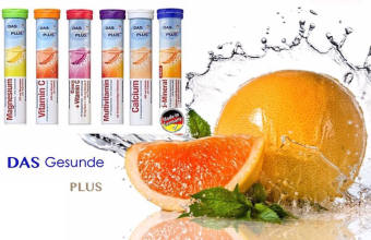 Hộp Viên sủi bổ sung  vi chất Das Gesunde Plus Calcium, 20 viên - Đức