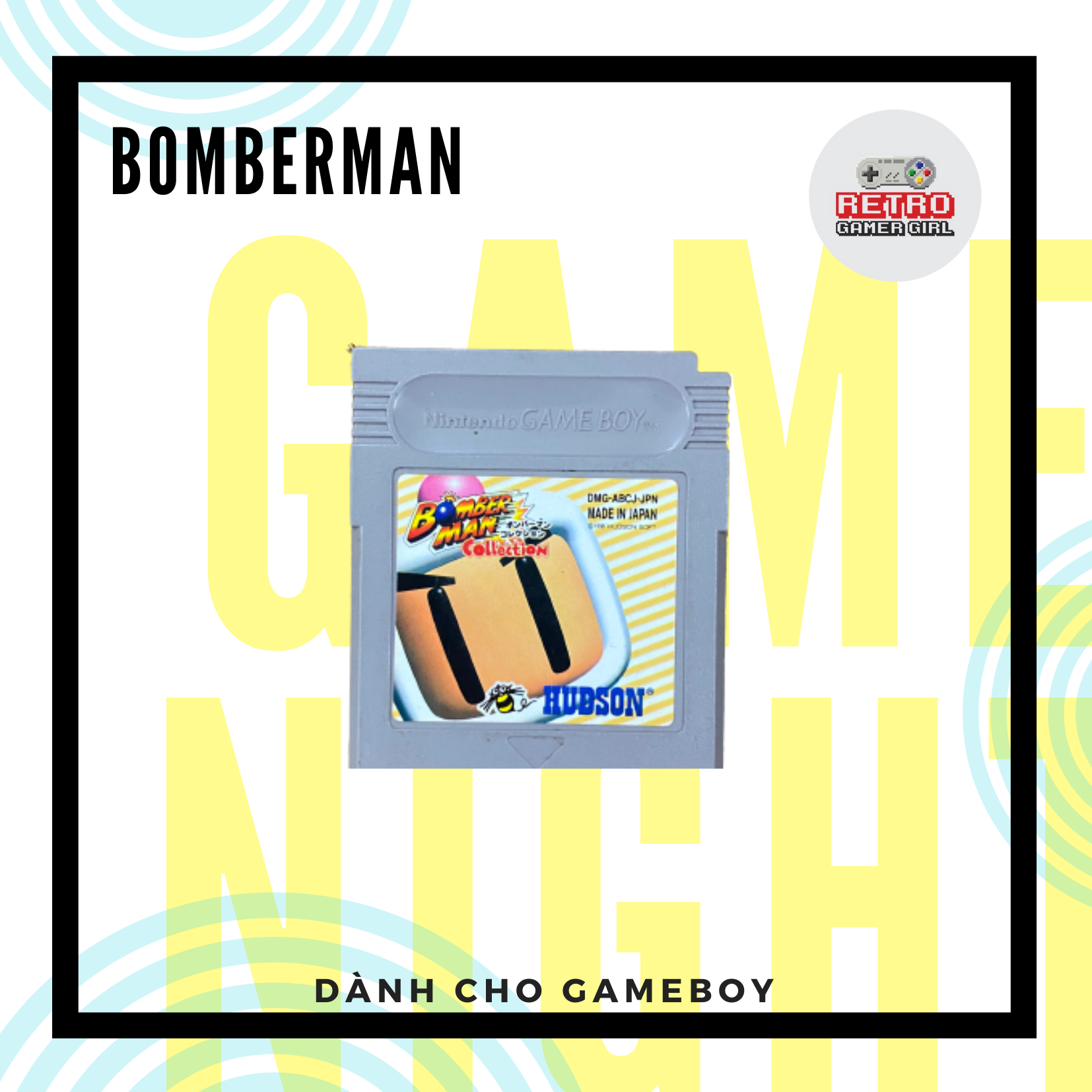 Băng game Bomberman Gameboy hệ Nhật