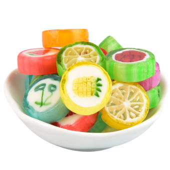 Combo 1000g kẹo cứng hương vị trái cây bốn mùa hình dáng siêu cute