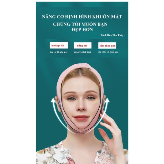 Đai đeo mặtđai nâng cơ định hình khuôn mặt vline BHTT 0001