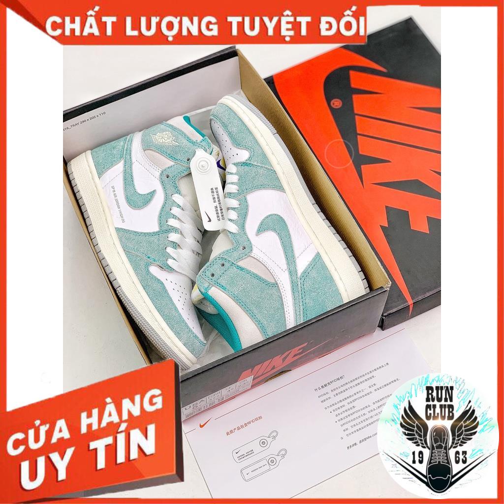 [VIDEO ẢNH THẬT+HỘP BẢO VỆ+FREESHIP] giầy thể thao Jordan 1 High Turbo Green xanh  thời trang nam nữ