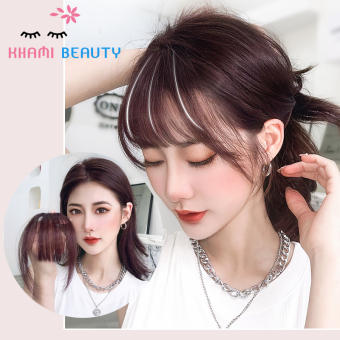 Tóc mái giả, tóc giả mái thưa Hàn Quốc, có mai, chịu nhiệt tốt