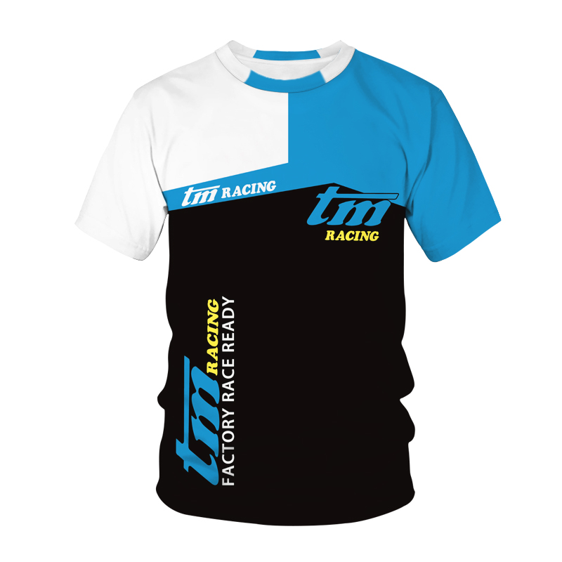 Áo Thun Nam Thường Ngày Thời Trang Mới Bán Chạy Mùa Hè Áo Thun Nam Ngắn Tay Cổ Tròn Màu Gradient In Logo Xe Hơi Trang Phục Dạo Phố ETK4SA2106118