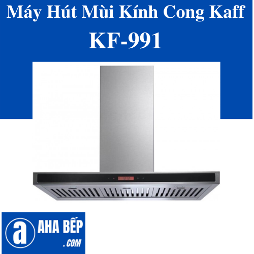Máy hút mùi toa kính kaff kf-991 - hàng chính hãng