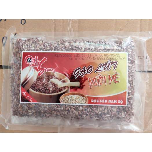 Cơm gạo lứt muối mè - Thiên Ưng An Hạ - 200g
