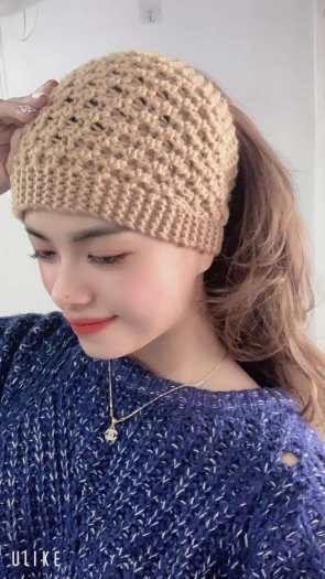 Mũ len nửa đầu, nón len nửa đầu cho chị em phụ nữ trẻ trung, năng động, cực kỳ ấm áp, phong cách HÀN QUỐC