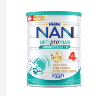 Sữa Bột Nan Optipro Plus 4 HMO 1.5kg ( Mẫu mới )