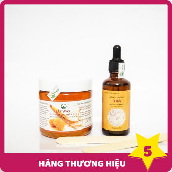 Wax Lông Triệt Lông Vĩnh Viễn Với Mỡ Trăn Thiên Nhiên Shiny 50ml Kem Sáp Was Tẩy Sạch Lông Tận Gốc Vùng Bikini Chân Tay Nách An Toàn Tại Nhà